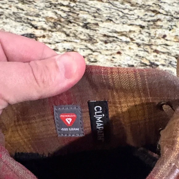 Pendleton waterproof Brown Leather Men's Boots - Picture 6 of 8